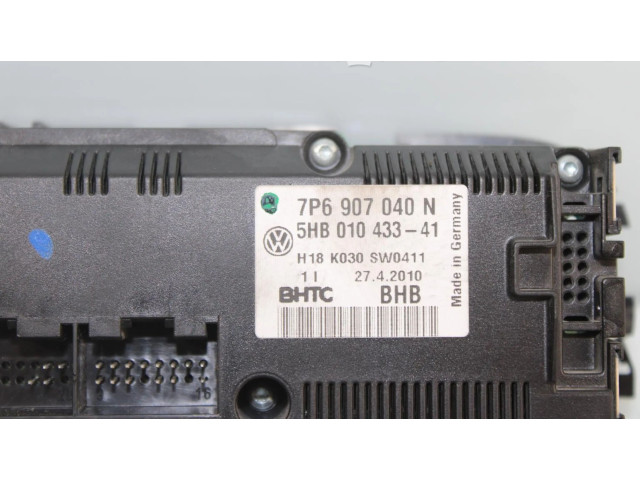 Блок управления климат-контролем 7P6907040N   Volkswagen Touareg II