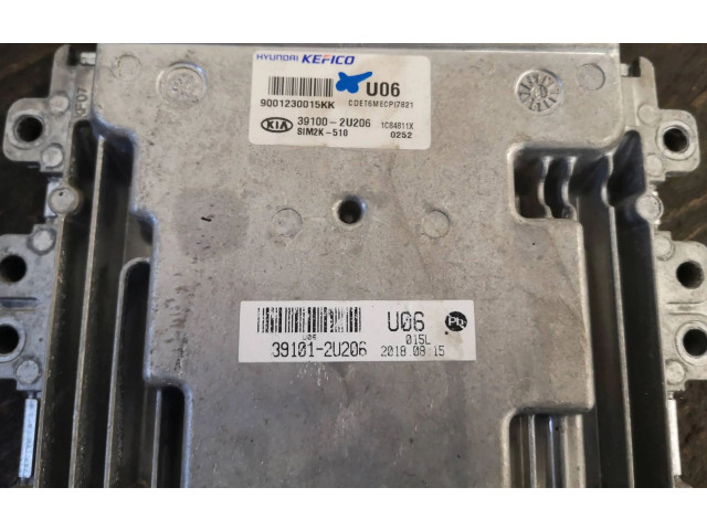 Блок управления двигателя 391012U206, 391012U206   KIA Ceed