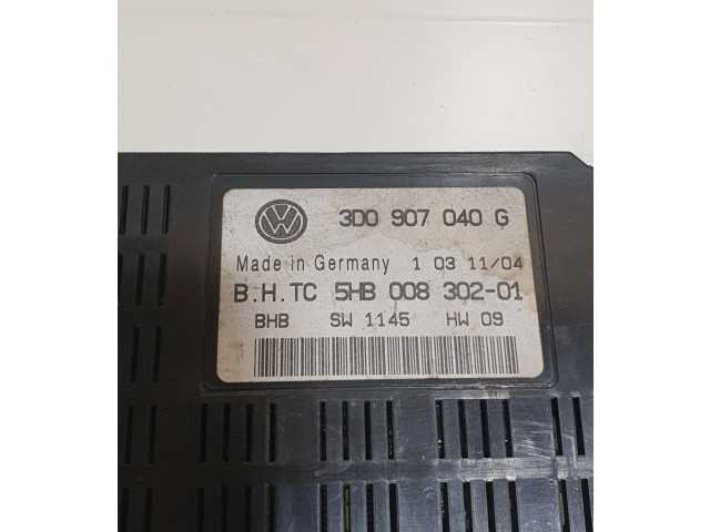 Блок комфорта 3D0907040G, 5HB00830201   Volkswagen Phaeton   