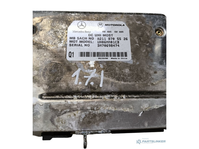 Блок комфорта A2118705526 Mercedes-Benz A W169