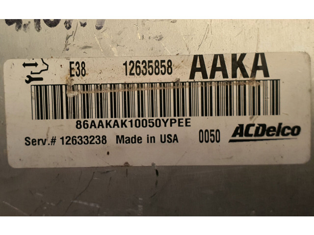 Блок управления двигателем ECU 12635858   Chevrolet Corvette C5