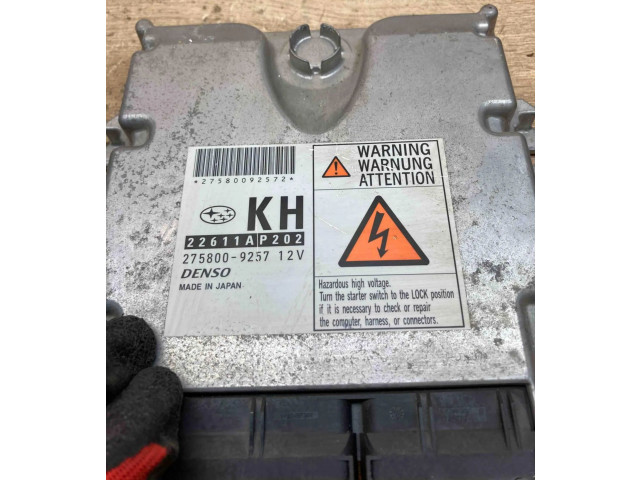 Блок управления двигателем Блок управления 22611AP202, 2758009257   Subaru Forester SH