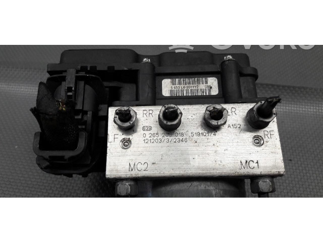 Jednotka ABS 0265801176   Fiat Punto (199) 2012