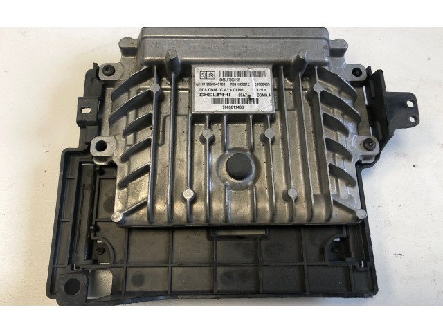 Блок управления двигателя 9663548180 Citroen C4 I Picasso