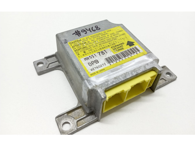 Блок подушек безопасности MR551781, W2T60272   Mitsubishi Pajero