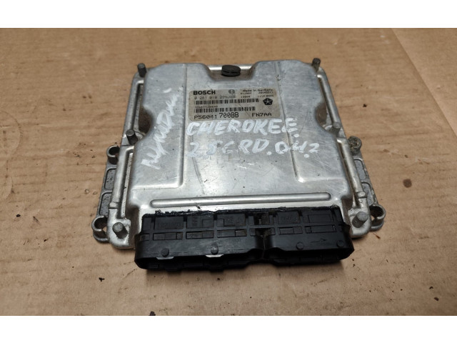 Блок управления двигателя P56041700BB, 28SA5511 Jeep Cherokee III KJ
