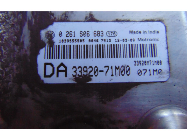 Řídící jednotka 3392071M00, 0261S06683 Nissan Pixo 2010