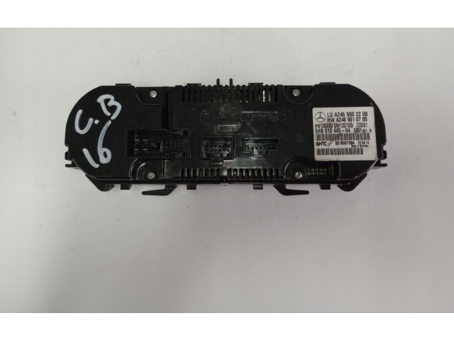 Блок управления климат-контролем A2469002208, A2469002208 Mercedes-Benz A W176