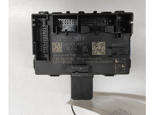 Рулевая рейка Блок управления дверью 5Q4959393P, A2C7770850200 Volkswagen Caddy 2020 - года