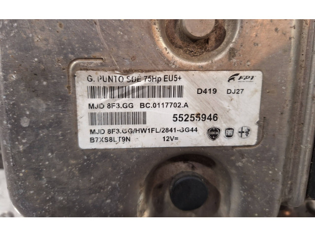 Řídící jednotka S25053460, 55255946   Fiat Punto Evo 2012