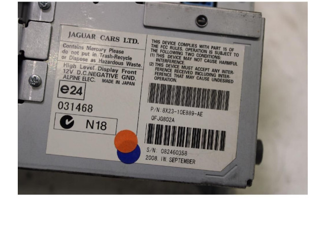 Дисплей    8X23-10E889-AE   Jaguar XF X250