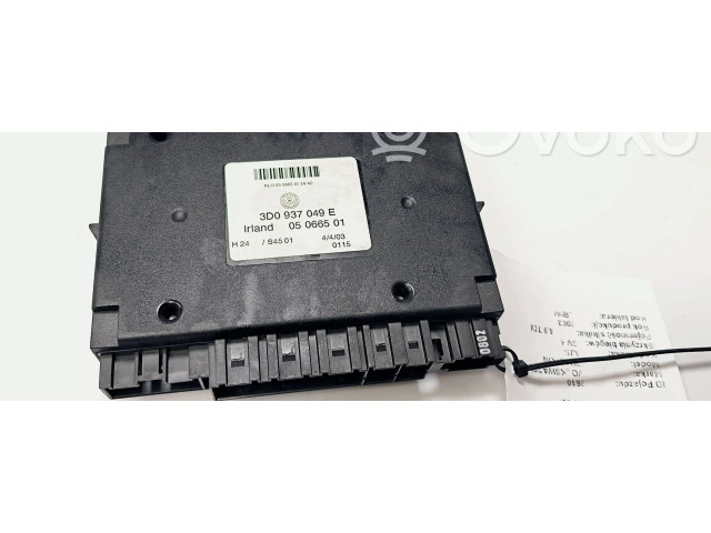 Блок комфорта 3D0937049E Volkswagen Phaeton