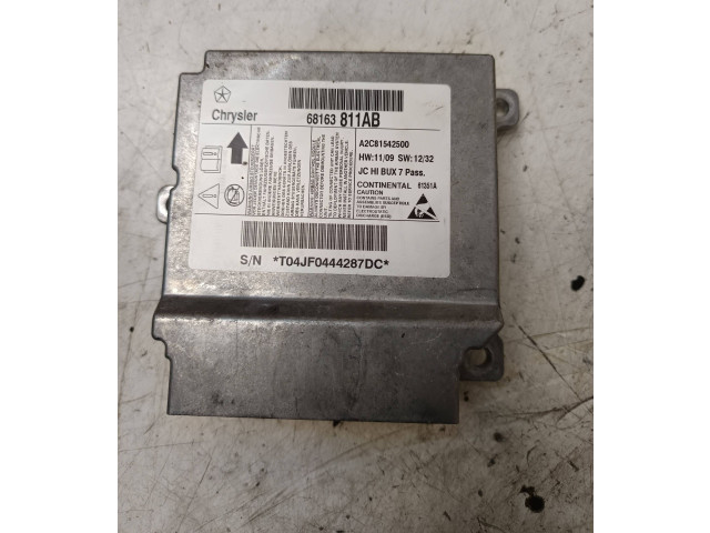 Блок подушек безопасности 68163811AB, A2C81542506 Fiat Freemont