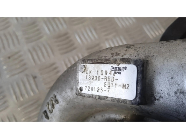 Турбина Honda Accord 2.2 7291257, 18900RBD