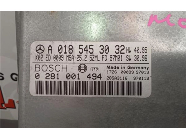 Блок управления A0185453032, 0281001494   Mercedes-Benz E AMG W210