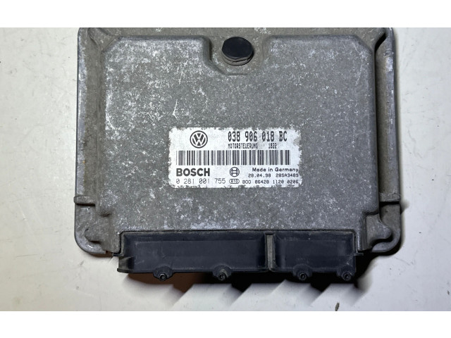 Блок управления двигателя 038906018BC, 28SA3489 Skoda Octavia Mk1 (1U)