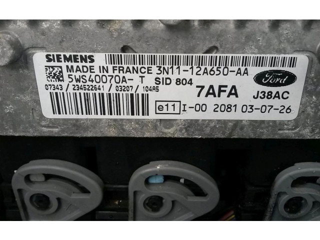 Блок управления двигателя 3N1112A650AA, 3N1112A650AA   Ford Fusion