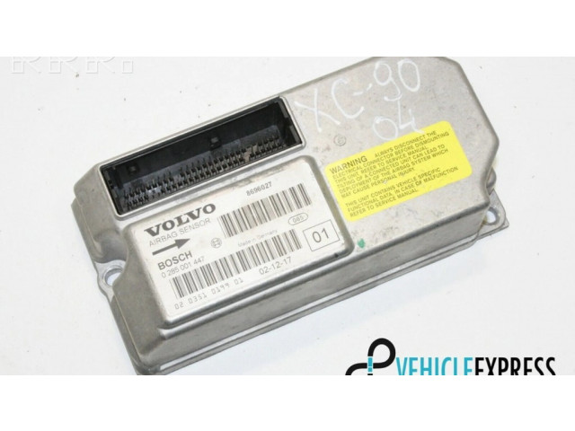 Блок подушек безопасности 8696027, 0285001447 Volvo XC90