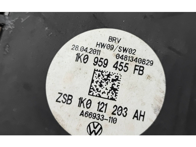 Вентилятор радиатора 1K0121203AH, 1K0959455FB Skoda Yeti (5L)