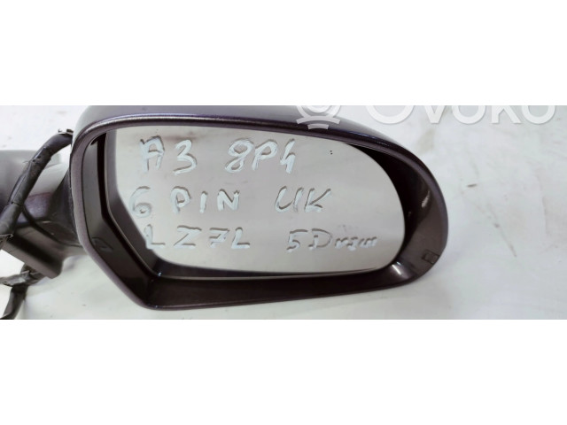 Zpětné zrcátko Audi A3 S3 8P 2005