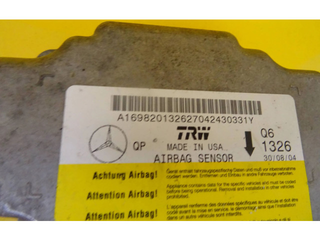 Блок подушек безопасности A16982013262   Mercedes-Benz A W169