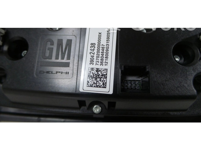 Блок управления климат-контролем 39042438, 39021426   Vauxhall Astra K