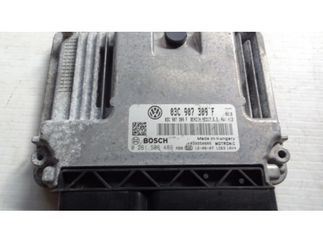 Блок управления двигателя 03C907309F Volkswagen Golf VI