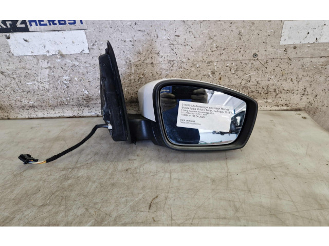 Зеркало электрическое Skoda Fabia Mk3 (NJ) 2015 - 2021 года