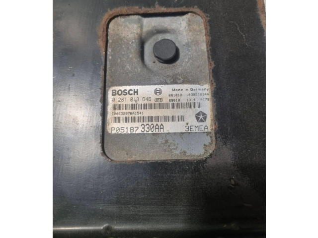 Блок управления двигателя P05187330AA, 1039S16344   Jeep Commander