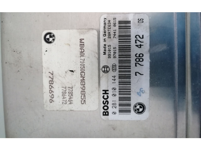 Řídící jednotka 0281010141, 7786472 BMW 5 E39 2003