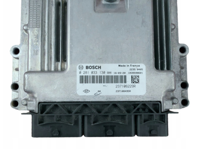 Блок управления двигателя 237106229R, 0281033130 Renault Espace V (RFC)