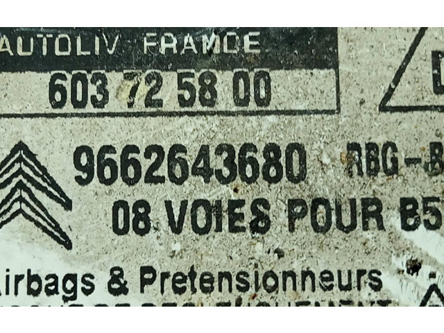 Блок подушек безопасности 9662643680 Citroen C4 I