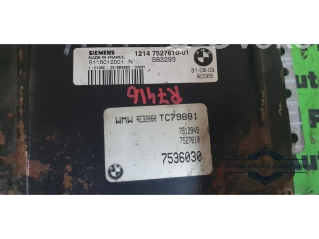 Блок управления двигателем Блок управления 12147527610, 12147527610. Mini Cooper Hatch Hardtop