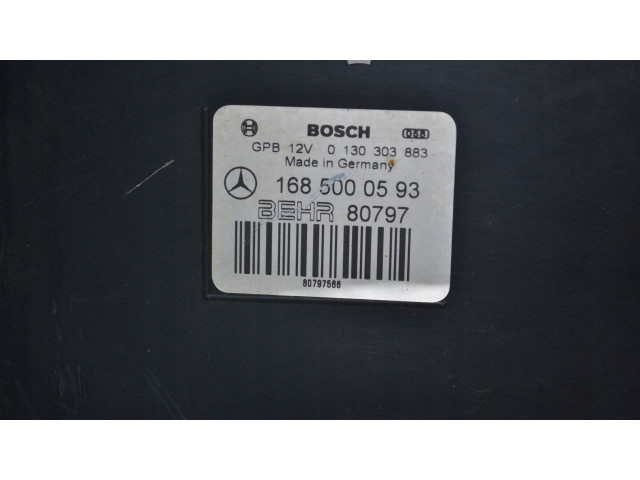 Вентилятор радиатора 1685000593 Mercedes-Benz A W168
