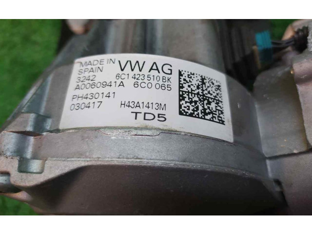 Руль Volkswagen Polo  2002 - 2005 года 6C1423510BK      
