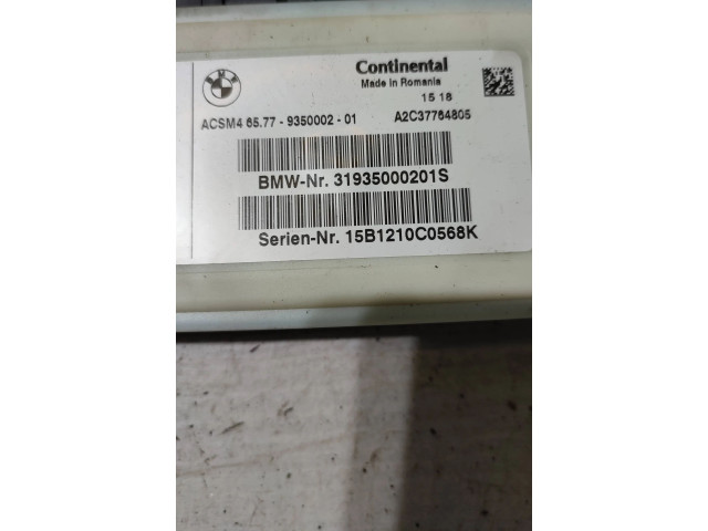 Блок подушек безопасности 31935000201S, 9350002   BMW X3 F25