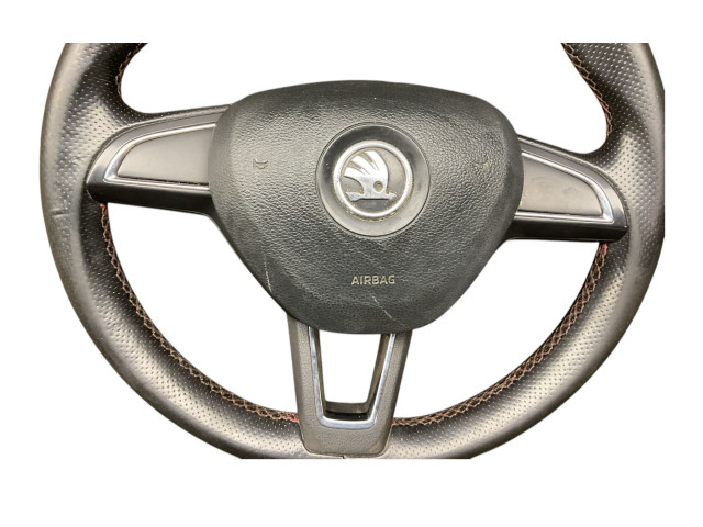 Руль Skoda Fabia Mk2 (5J)  2007 - 2014 года 5J0419091L, 5E0880201      