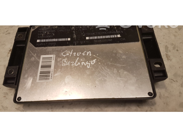 Řídící jednotka 9648225280   Citroen Berlingo 2007