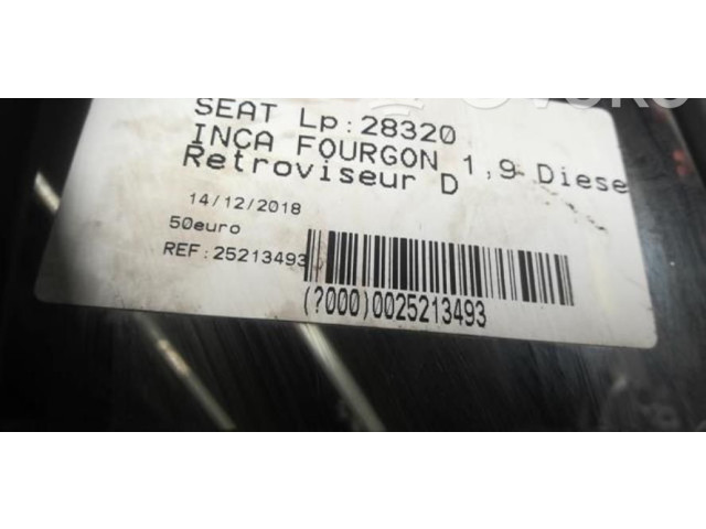 Зеркало электрическое Seat Inca (6k) 1995 - 2004 года