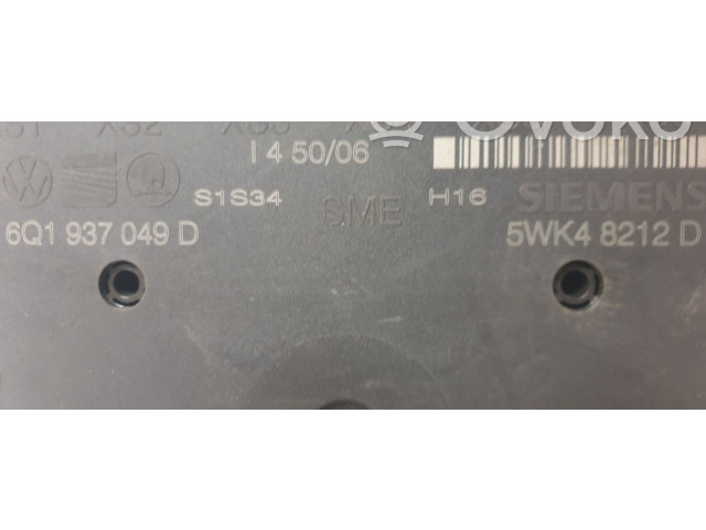 Блок комфорта 6Q1937049D, 5WK48212D Skoda Fabia Mk1 (6Y)