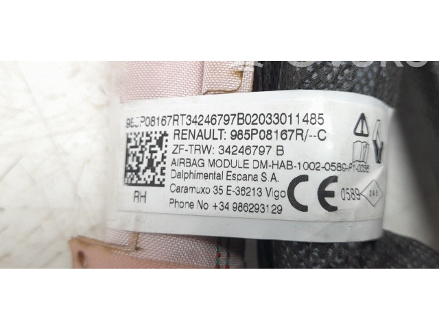 Подушка безопасности двери 985P08167R Dacia Duster II