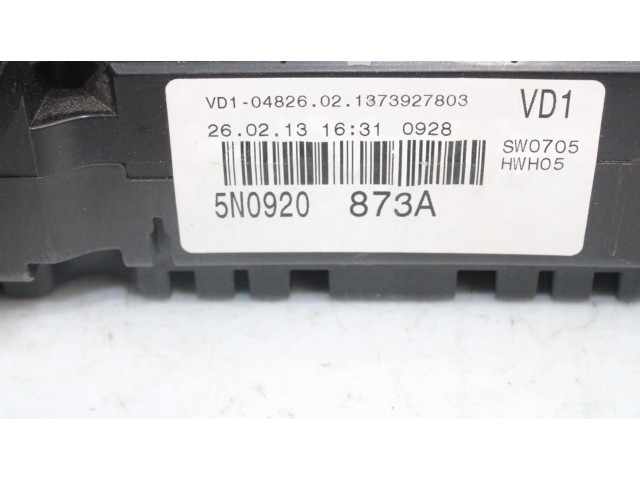 Přístrojová deska Volkswagen Tiguan 5N0920873A