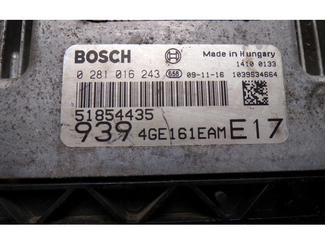 Блок управления двигателя 51854435 Alfa Romeo 159