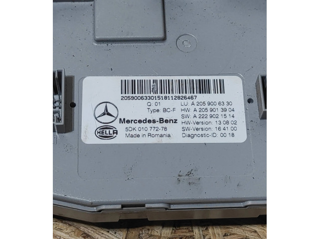 Блок комфорта A2059006330, 5DK01077278 Mercedes-Benz GLC X253 C253