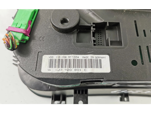 Přístrojová deska Volkswagen Bora 2004 1J0920801C, PL2169