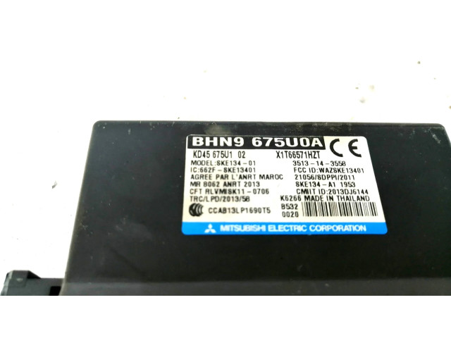 Блок управления BHN9675U0A, KD45675U102 Mazda 3 II