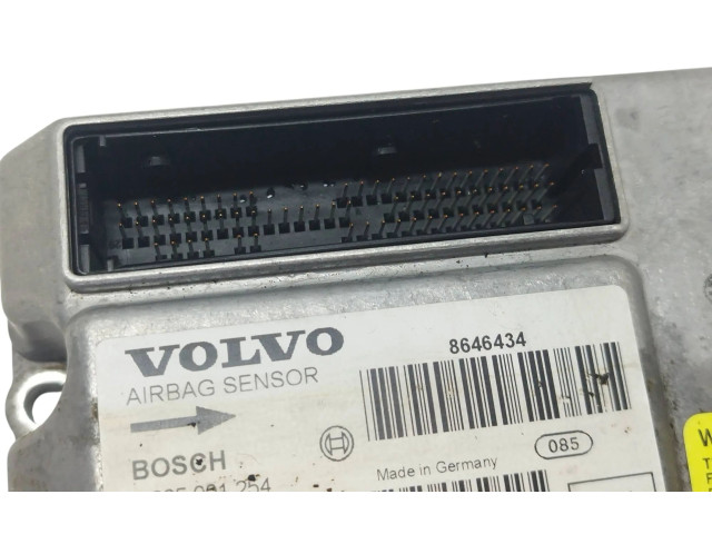 Блок подушек безопасности 8646434, 0285001254   Volvo S80