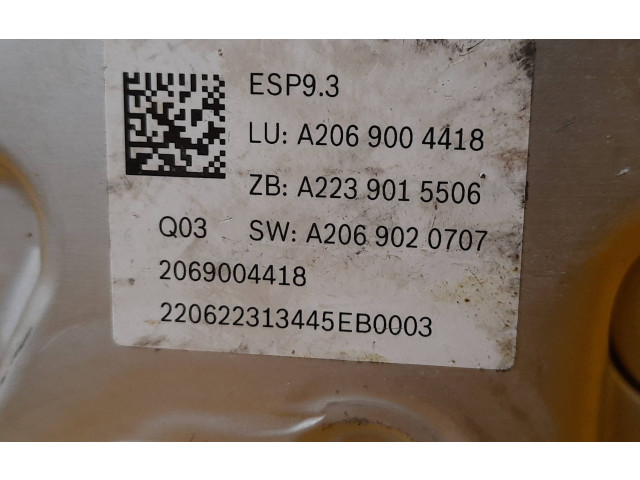 Jednotka ABS A2069004418, A2069004418   Mercedes-Benz C W206 2021