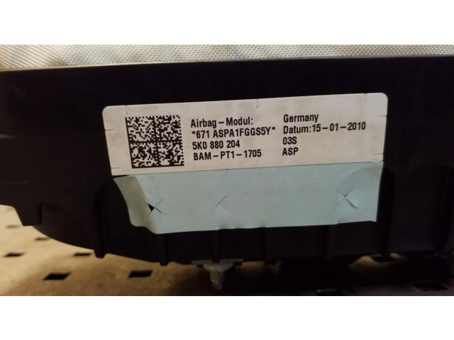 Подушка безопасности пассажира 5K0880204   Volkswagen Golf VI