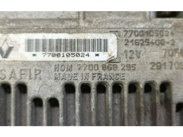 Блок управления двигателем Блок управления 7700105024 Renault Clio I